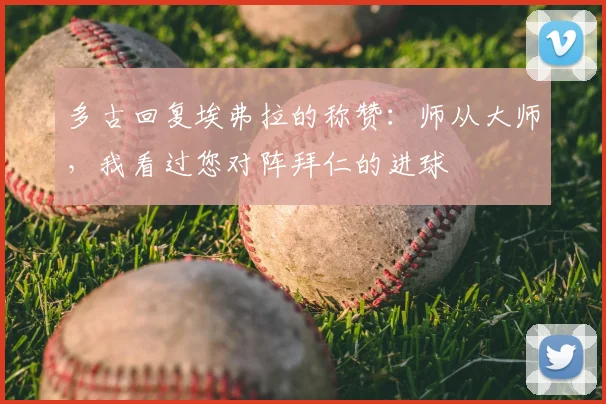 多古回复埃弗拉的称赞：师从大师，我看过您对阵拜仁的进球